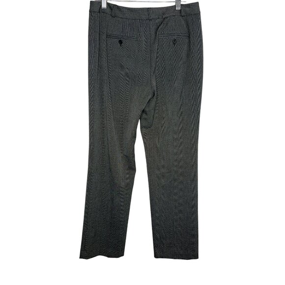 Charter Club Pants Womens Straight Leg Size 8 M Stretch Black Work Slim It Up - Picture 7 of 11